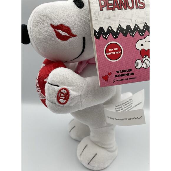 NEW With Tags Animated Snoopy Plush Waddler Walks and Blows Kisses to Music 🎶 - Picture 6 of 13